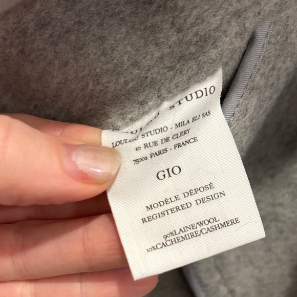 Loulou Studio Gio Coat Sz 38 - Picture 4 of 9